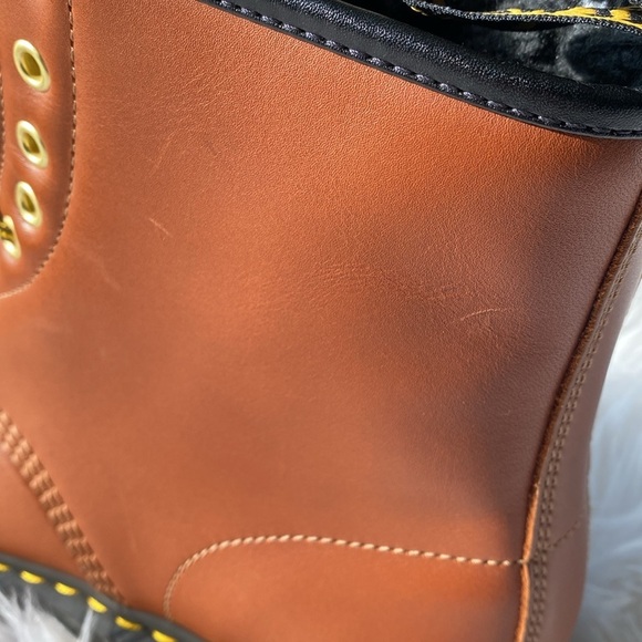 ❄️ DR MARTENS 1460 Wintergrip Leather Lace up boots in tan blizza… - Picture 12 of 17